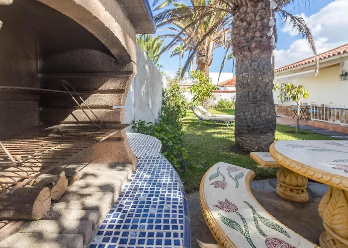 Deluxe Flat In Maspalomas - Garden & Bbq Apartmán