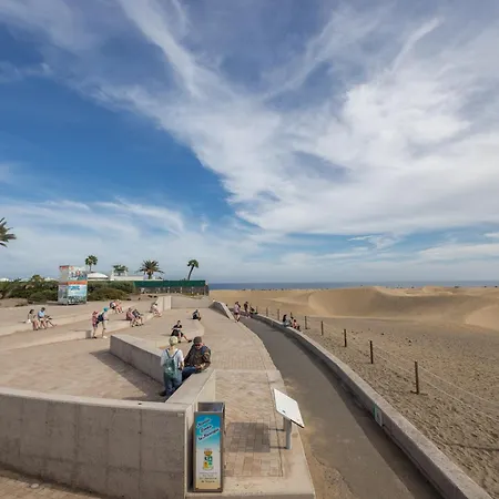 別荘 Deluxe Flat In Maspalomas - Garden & Bbq
