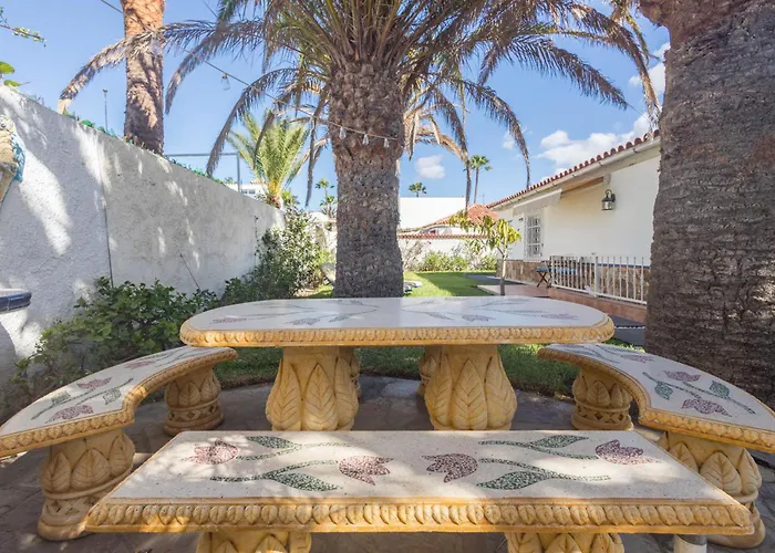 Deluxe Flat In Maspalomas - Garden & Bbq Apartman Playa del Inglés