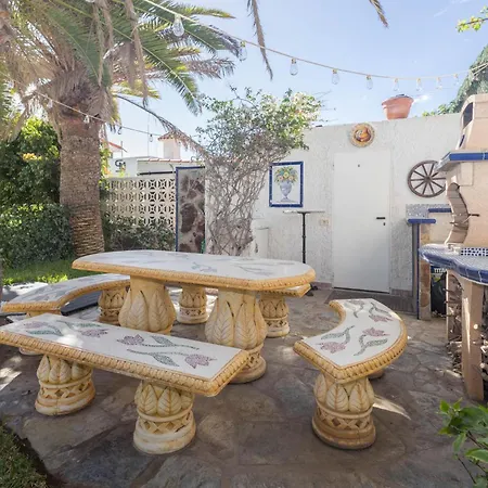Deluxe Flat In Maspalomas - Garden & Bbq Apartman